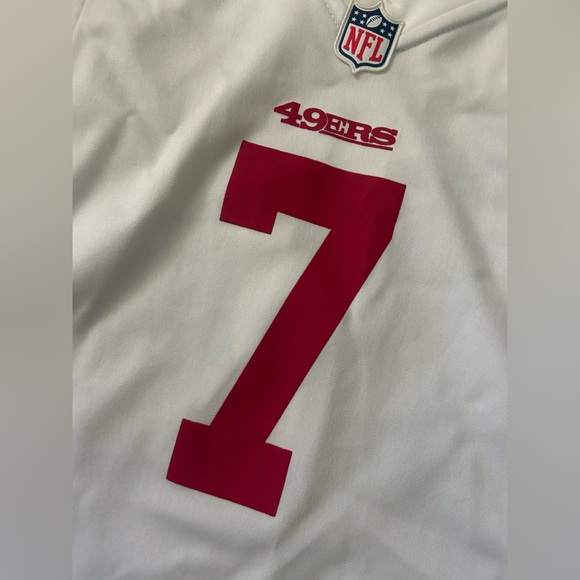 Nike San Francisco 49ers Colin Kaepernick Jersey Medium White On Field - Picture 2 of 5
